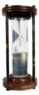 Classic Vintage Timeless Design Wooden Hourglass Water Sand Timer Sandtimer
