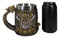 Norse Viking God Thor Mjolnir Hammer With Longship Dragon Boat Coffee Mug Cup