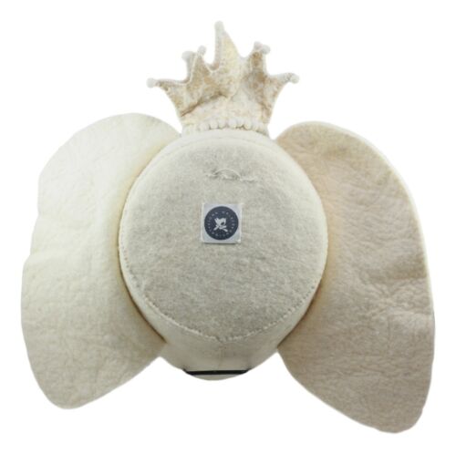 Fiona Walker England Handmade Organic Elephant Princess Wall Decor Large 15"W - Ebros Gift