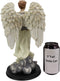 Ebros Byzantine Archangel Saint Gabriel with Brass Name Plate Wooden Base 12"H