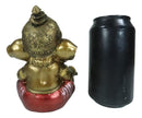 Vastu Hindu Elephant God Baby Ganesha Ganapati Sitting In Meditation Figurine
