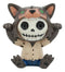 Ebros Furrybones Wolfie The Werewolf Figurine Small 3 Inch Furry Bones Werewolf