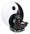 Chakra Yoga Avatar With Black And White Yin Yang Backflow Incense Cone Holder