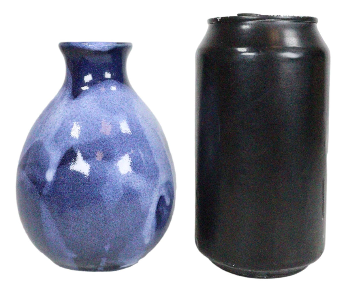 Ebros Japanese 8oz Ceramic Blue Cherry Blossom Sake Set Flask With Four Cups Asian Japan Cultural Toast Decor Party Hosting Set - Ebros Gift