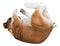 Ebros British Bulldog Canine Dog 10.25" Long Wine Bottle Holder Caddy