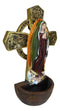 Ebros Lady of Guadalupe Holy Water Font Wall Decor 6.75 Inches Tall Catholic