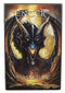 Fantasy Enter The Dragon Lair Book Shaped Multiple Keys Secret Storage Organizer