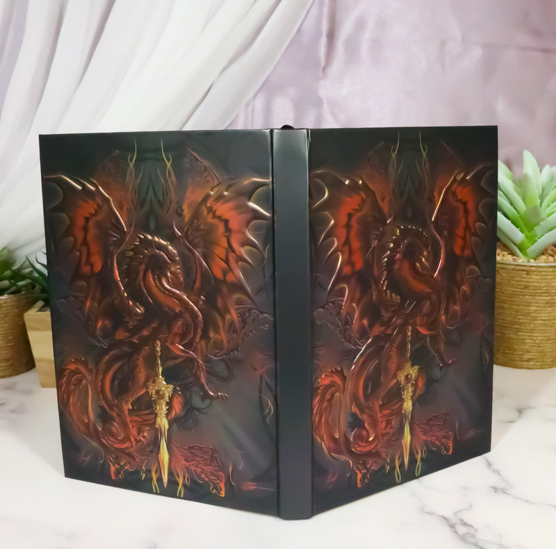 Dragons Lair Fantasy Blood Blade Vampire Dragon Embossed Journal Diary Notebook