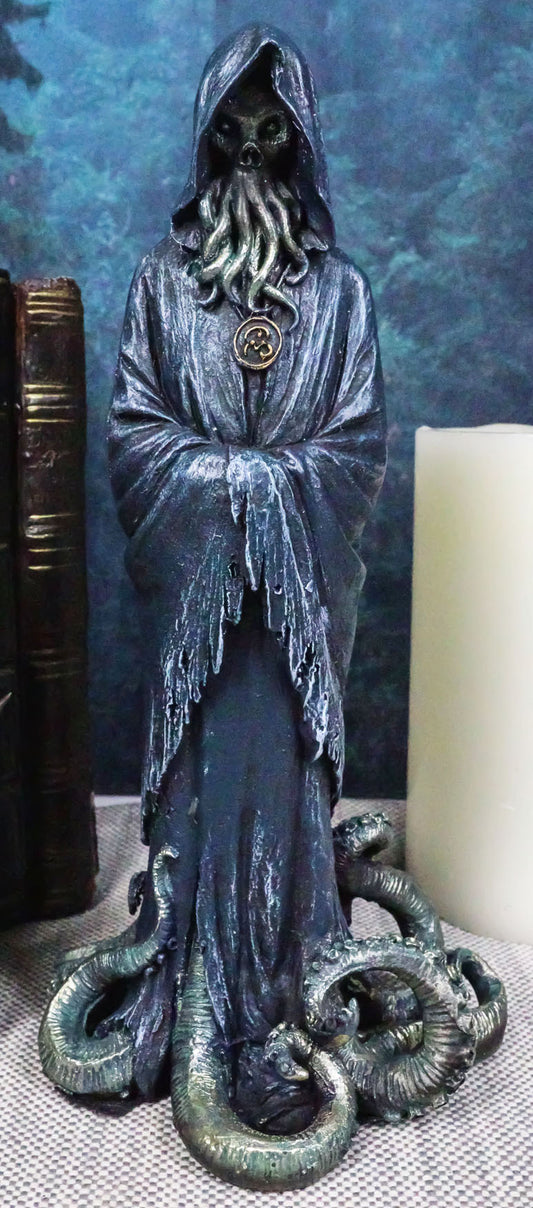Underworld Hades Centurion Mythological God Cthulhu Octopus Tentacles Figurine - Ebros Gift