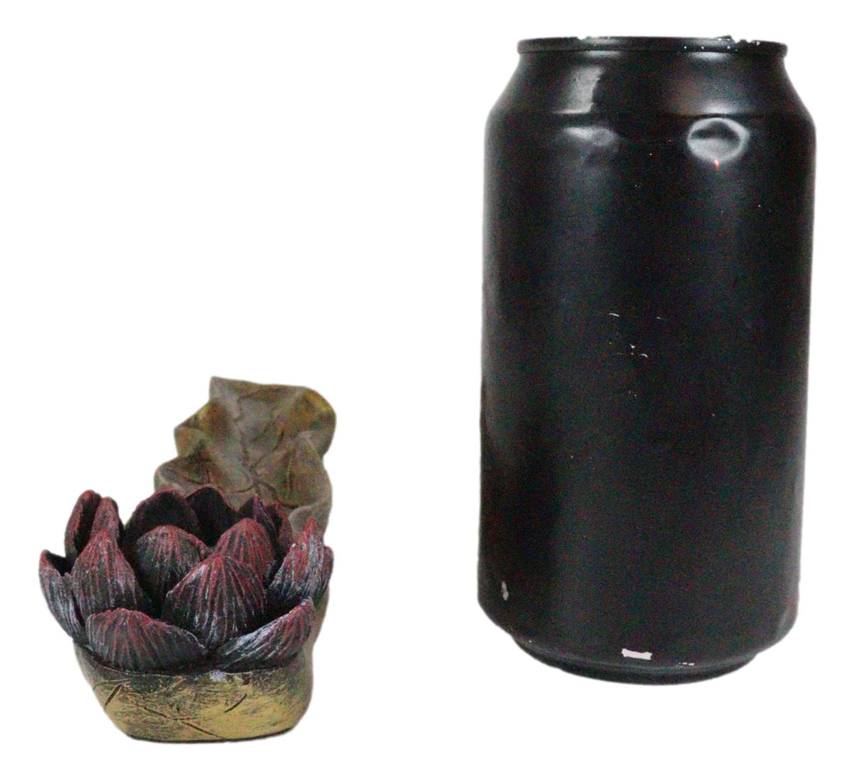 Lotus Flower Stick Incense Holder Burner Buddha Meditation Fengshui 10" Long