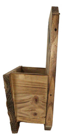 Ebros Western Moose By Pine Trees Forest And Trail Wall Planter Or Mail Holder