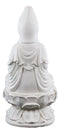 Ebros Buddhism Eastern Enlightenment Water and Moon Goddess Kuan Yin Meditating On Lotus Throne Statue Buddha Themed Religious Decorative Altar Figurine 7" Tall Sculpture Decor Feng Shui Zen Buddhist