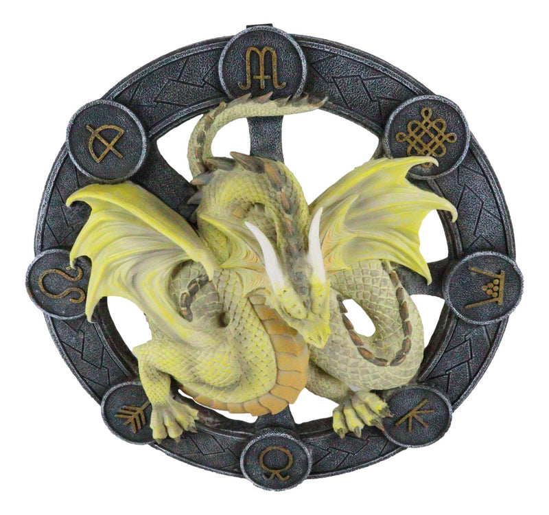 Mabon Drake Autumn Equinox Wheel of The Year Sabbats Of The Dragon Wall Decor