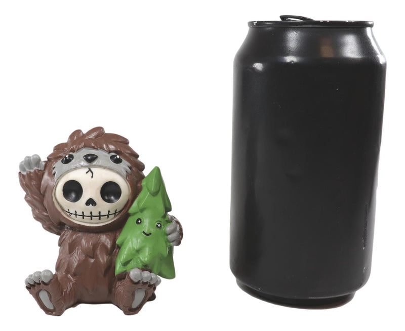 Ebros Furry Bones Bigfoot Sasquatch Skeleton Figurine Forest Creature Furrybones