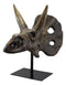 Ebros Prehistoric '3 Horns' Triceratops Dinosaur Fossil Skeleton Statue 22" Tall