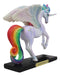 Ebros Rose Khan Fantasy Rainbow Dancer Unicorn Mare Horse Figurine 7"H Statue