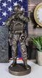 Large Modern Warfare Covert Operation Navy Seal Commando Statue Night Mission