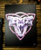Ebros Anne Stokes Wolf Trio Direwolf Trinity Wood Framed Picture Canvas Wall Decor