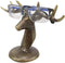 Ebros Aluminum Deer Antlers Bust Eyeglass Spectacle Or Jewelry Holder Organizer