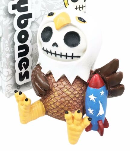 Furrybones Baldie Glory The Eagle Hooded Skeleton Monster Figurine Collectible