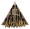Ebros Egyptian Pyramid Statue With 16 Miniature Gods Anubis Osiris Isis Maat Bastet