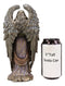 Ebros Sheila Wolk Tranquility Angel & Metamorphosis Butterfly Glass Ball Statue