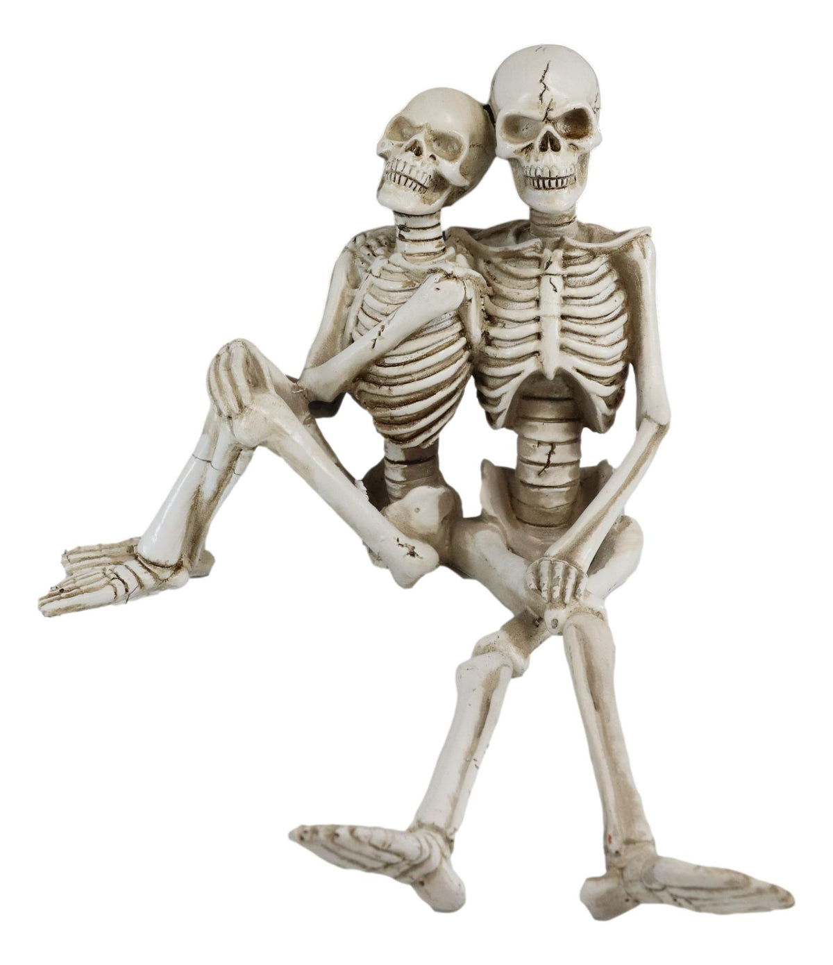 Ebros Day Of The Dead Eternity Skeleton Lovers Couple Shelf Sitters Ledge Figurine - Ebros Gift