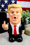 Ebros Gift 'Angry at The World' USA President Donald Trump Flipping The Bird Sign Statue