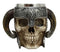 Ebros Viking Ram Horned Warrior Skull With Battle Helmet Tankard Cup Mug 13oz
