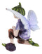 Colorful Enchanted Fairy Garden Boy Elf Pixie Fairy Picking Berries Figurine 4"H