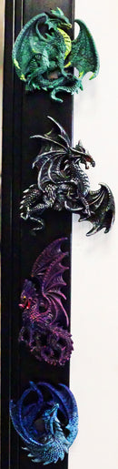 Ruth Thompson Dragons Lair Set of 4 Dragon Refrigerator Fridge Magnets Decor