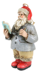 Good Teacher Santa Claus Reading Book Christmas Tree Hanging Ornament Decor