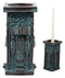 Ebros Gift Frank Lloyd Wright FLW Stork Panel Candle Holder Pillar Figurine 7.75"H Wright's Oak Park Studio Loggia Columns