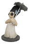 Ebros Pinheadz Monster with Voodoo Stitches Figurine 4.25"H (Mrs Frankenstein)