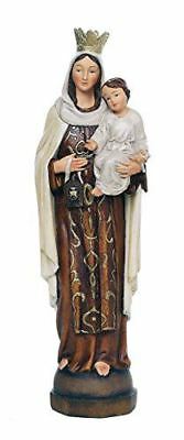 Ebros Gift Our Lady of Mount Carmel Catholic Religous Figurine Sculpture 12"