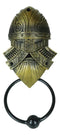 Viking Norse Valhalla Warrior God Chief Golden Helmet Decorative Door Knocker