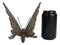 Ebros 7" Long Metamorphosis Flitting Butterfly Bronzed Decorative Garden Statue