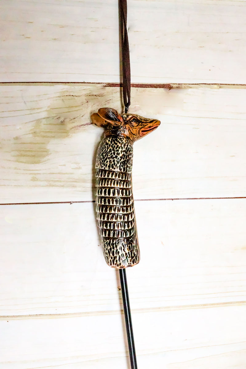 Western Armadillo Claws Long Reach Hand Back Scratcher Wall Hanging Figurine