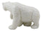 Arctic North Pole Polar Bears Couple Side By Side Ceramic Salt Pepper Shaker Set