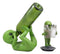 Ebros Alien UFO Spaceship Wine Bottle And Salt Pepper Shakers Holder Figurines