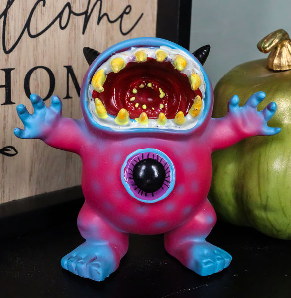 Underbedz Bellye Scary Tie Dye Cyclops Eye In Belly Sharp Fangs