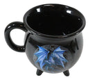 Wicca Sabbats Wheel of The Year Yule Dragon Heat Color Changing Cauldron Mug