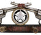 Western Cowboy Dual Revolver Guns With Western Star 4-Peg Coat Wall Hooks Decor