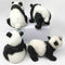 Wildlife China Giant Panda Bear Family Figurine Collectible Sculptures Set Of 4