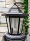 PACK OF 2 Plastic Solar LED Lantern Decorative Replacement For Garden Light Statues