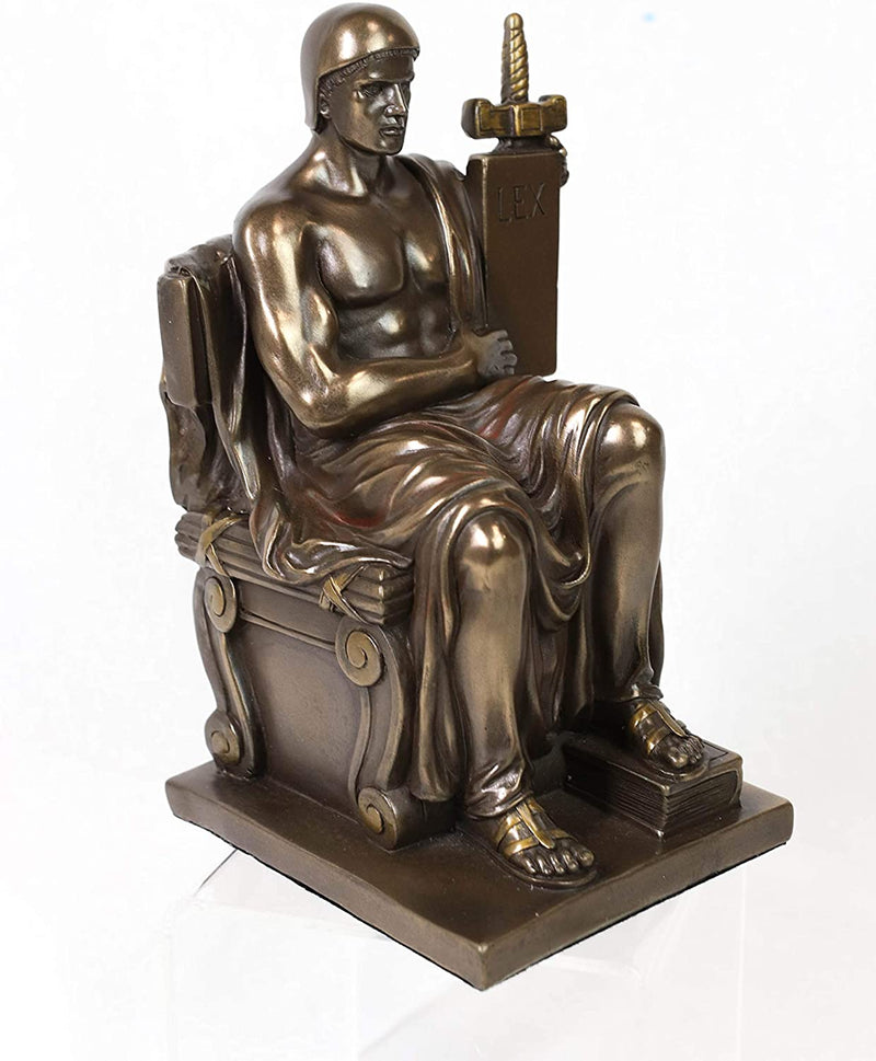 James Fraser Authority of Law Figurine Statue US Supreme Court DC Faux Bronze