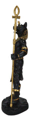 Ebros Egyptian Theme Anubis Holding Staff God of Aferlife & Dead Inpu Statue