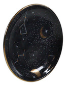 Purple Star Astrology Constellation Zodiac Moon And Stars Trinket Jewelry Dish