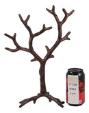 Rustic Fashion Rings Necklace Barren Jewelry Tree Display Holder Hooks Metal Art