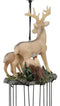 Ebros Deer Wind Chime Doe With Fawn Deer Family Decorative Wind Chime Patio